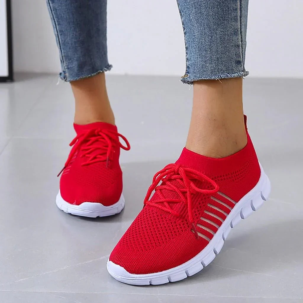 Mathilde | Sportliche Damen Sneaker mit Schnürung