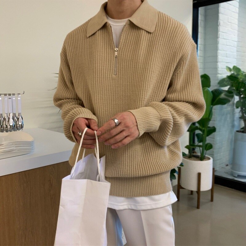Sem | Strukturierter Winterpullover für Herren
