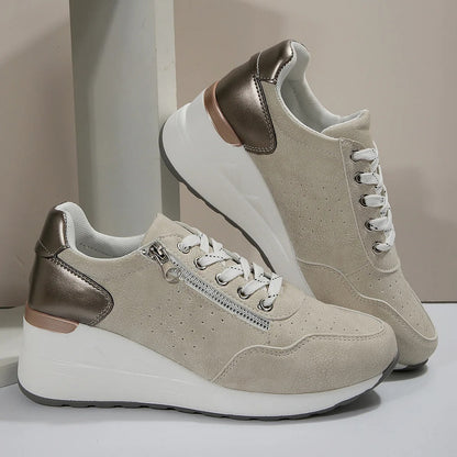Linnea | Bequeme Sneaker mit Reißverschluss für Damen