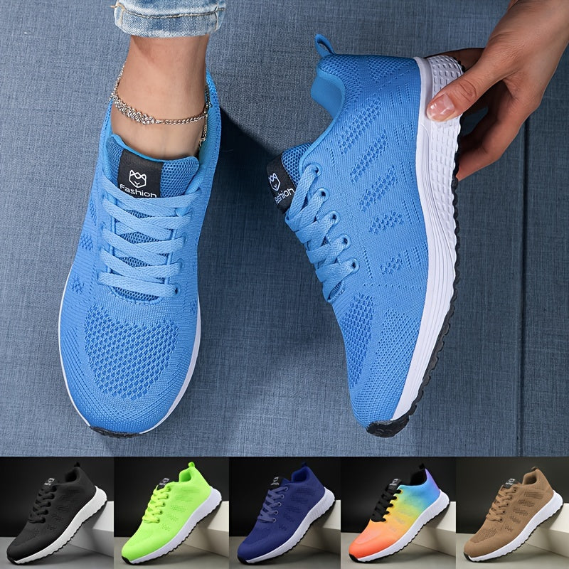 Mabel | Sportliche Damen-Sneaker mit Schnürung und Lochmuster