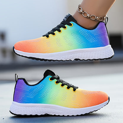 Mabel | Sportliche Damen-Sneaker mit Schnürung und Lochmuster
