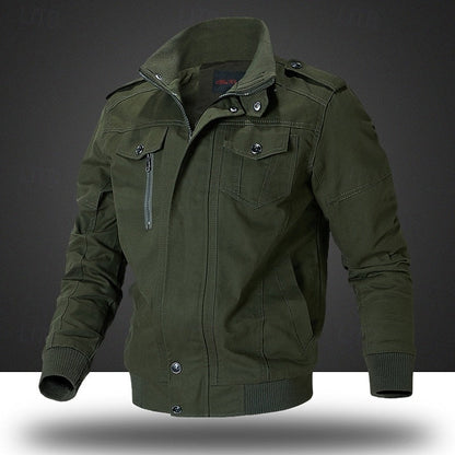 Anders | Robuste Feldjacke mit Stehkragen und Reißverschluss für Herren