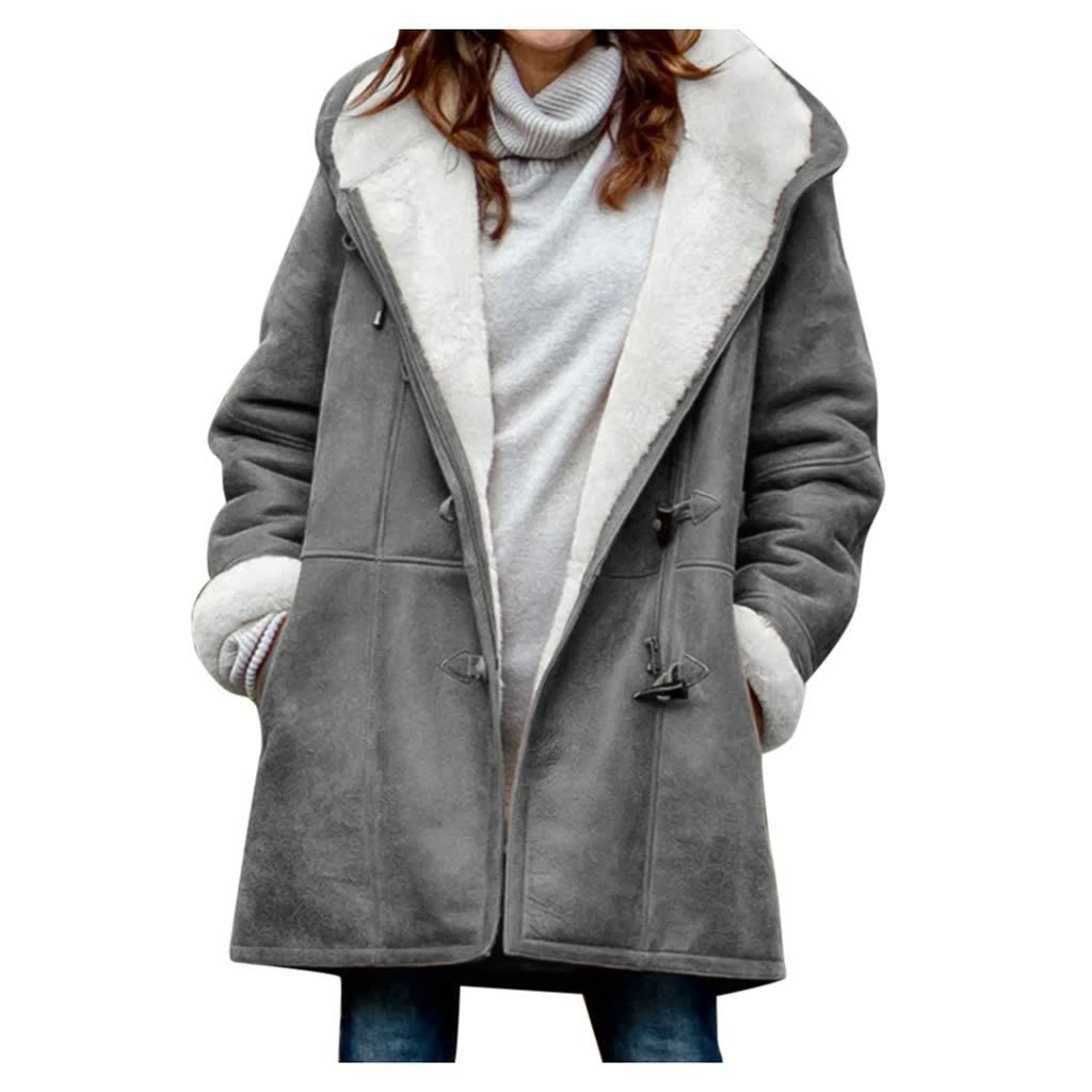 Sterre Wattierter Wintermantel mit Kapuze für Damen