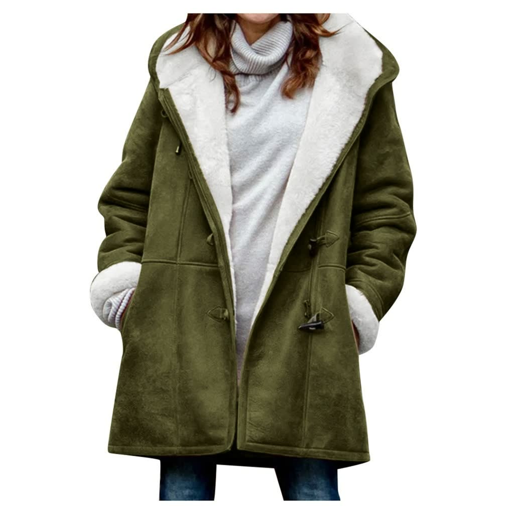 Sterre Wattierter Wintermantel mit Kapuze für Damen