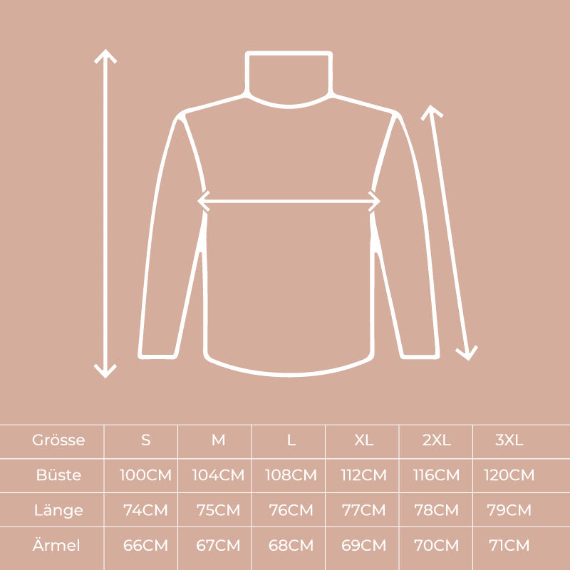 Frida | Strukturierter Rollkragenpullover in lockerer Passform für Damen