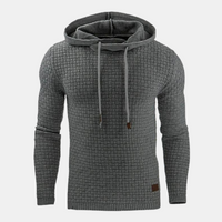 Sander | Gemusterter Kapuzenpullover für Herren im Vintage-Stil