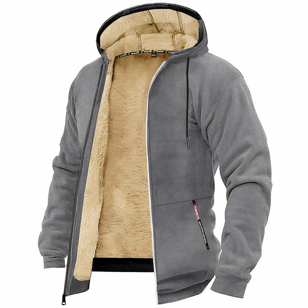 Hayes | Herren Kapuzenjacke mit Reißverschluss
