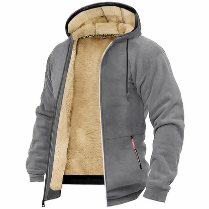 Hayes | Herren Kapuzenjacke mit Reißverschluss