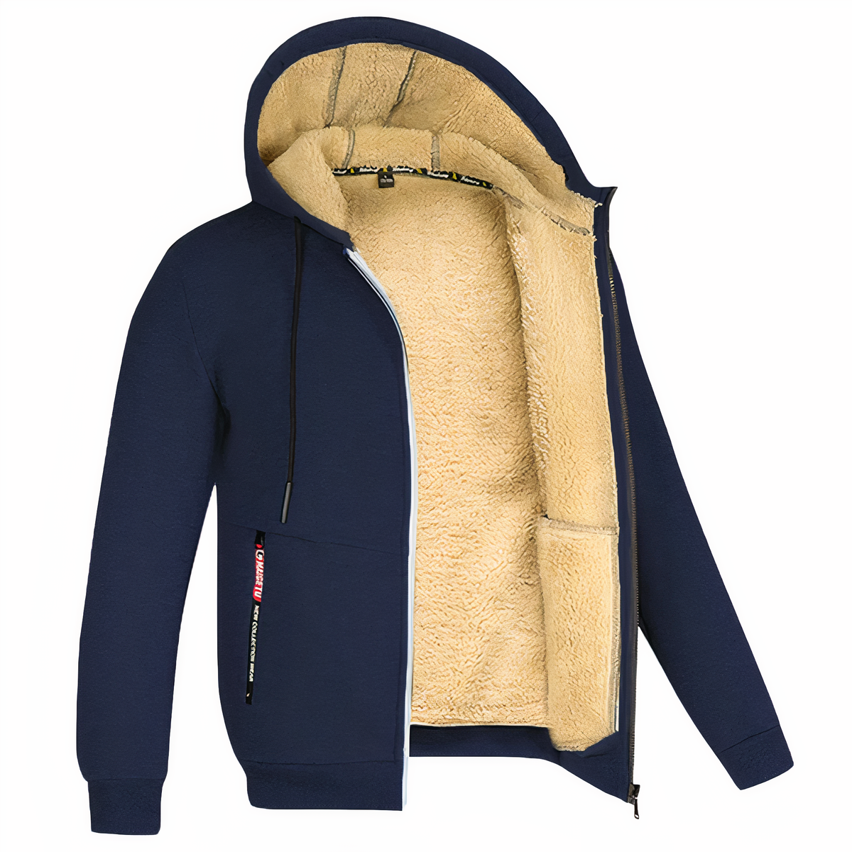 Hayes | Herren Kapuzenjacke mit Reißverschluss