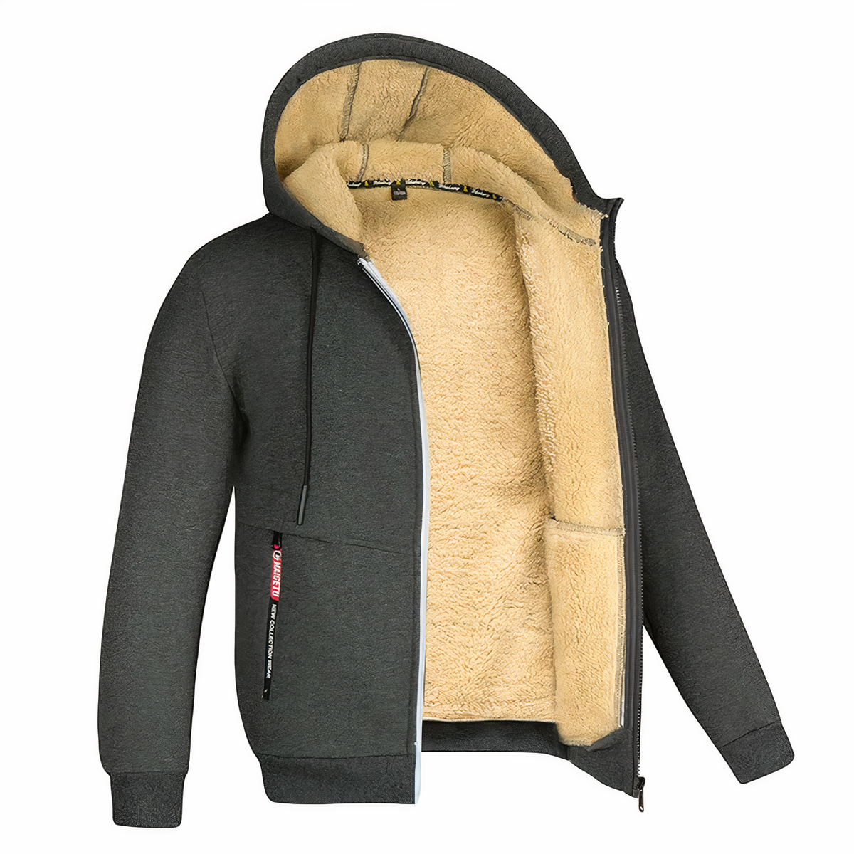 Hayes | Herren Kapuzenjacke mit Reißverschluss