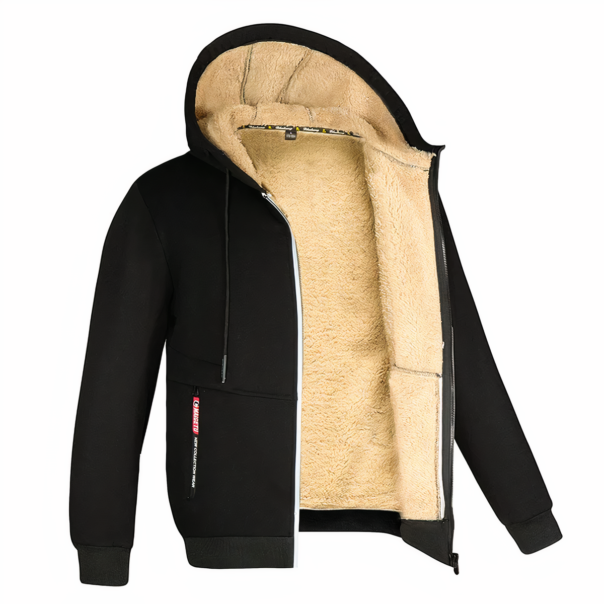 Hayes | Herren Kapuzenjacke mit Reißverschluss