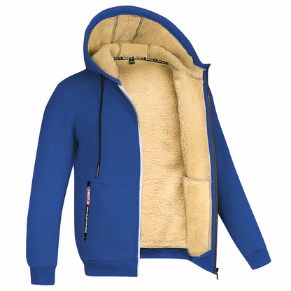 Hayes | Herren Kapuzenjacke mit Reißverschluss
