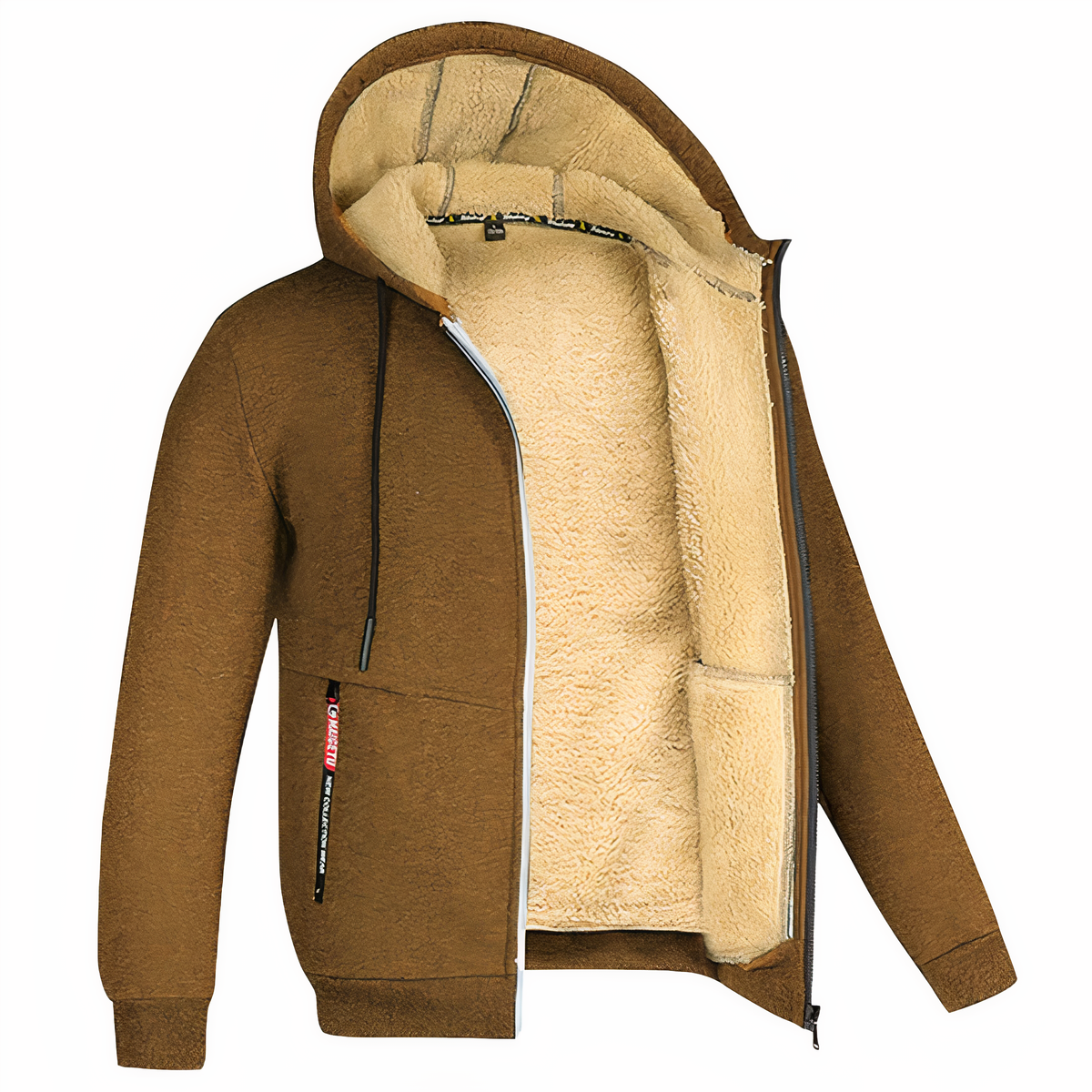 Hayes | Herren Kapuzenjacke mit Reißverschluss