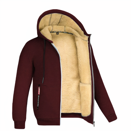 Hayes | Herren Kapuzenjacke mit Reißverschluss