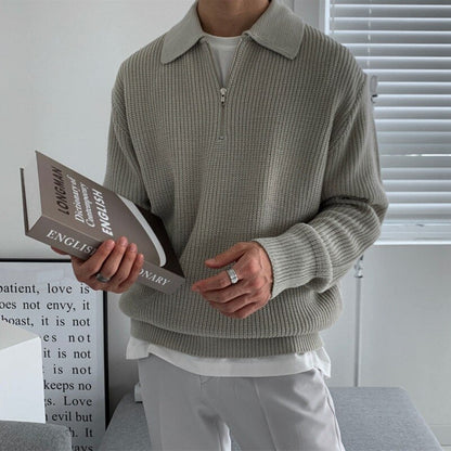 Sem | Strukturierter Winterpullover für Herren