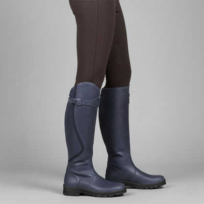 Sigrid Wasserdichte Reitstiefel für Damen mit robuster Sohle