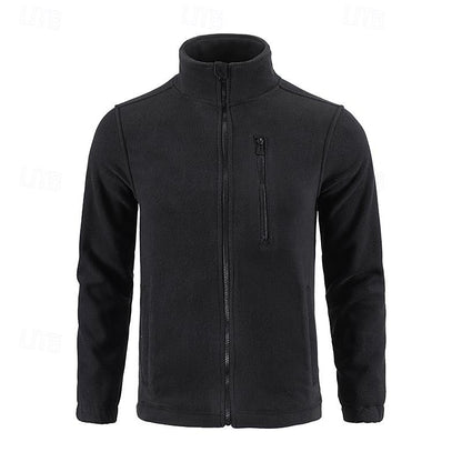 Anders | Steppjacke Herren Stehkragen Reißverschluss Taschen