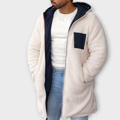 Daan – Winddichte Steppjacke mit hohem Kragen für Herren