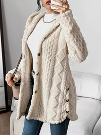 Nadira | Kapuzen Strickjacke Oversize für Damen