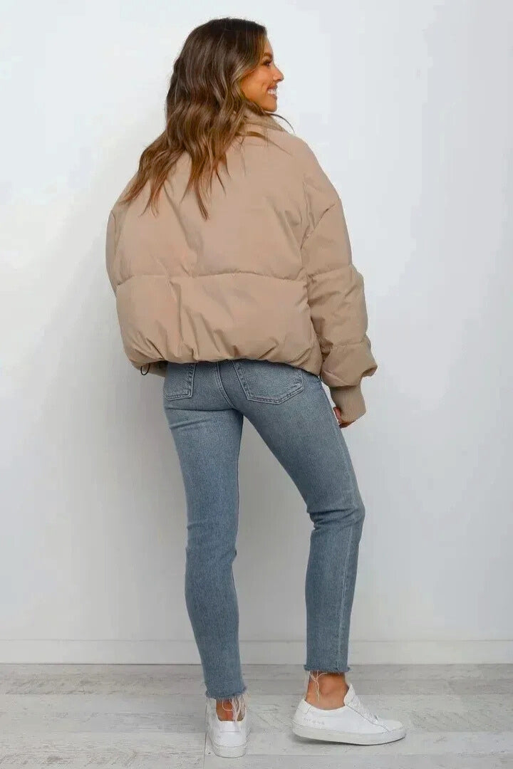 Elodie | Gesteppte Steppjacke Damen Kurz mit Reißverschluss