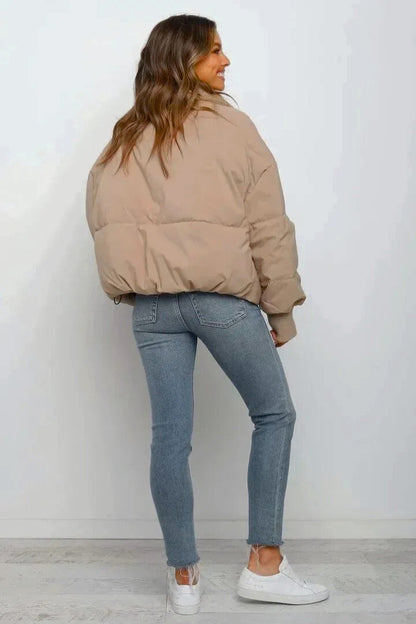 Elodie | Gesteppte Steppjacke Damen Kurz mit Reißverschluss
