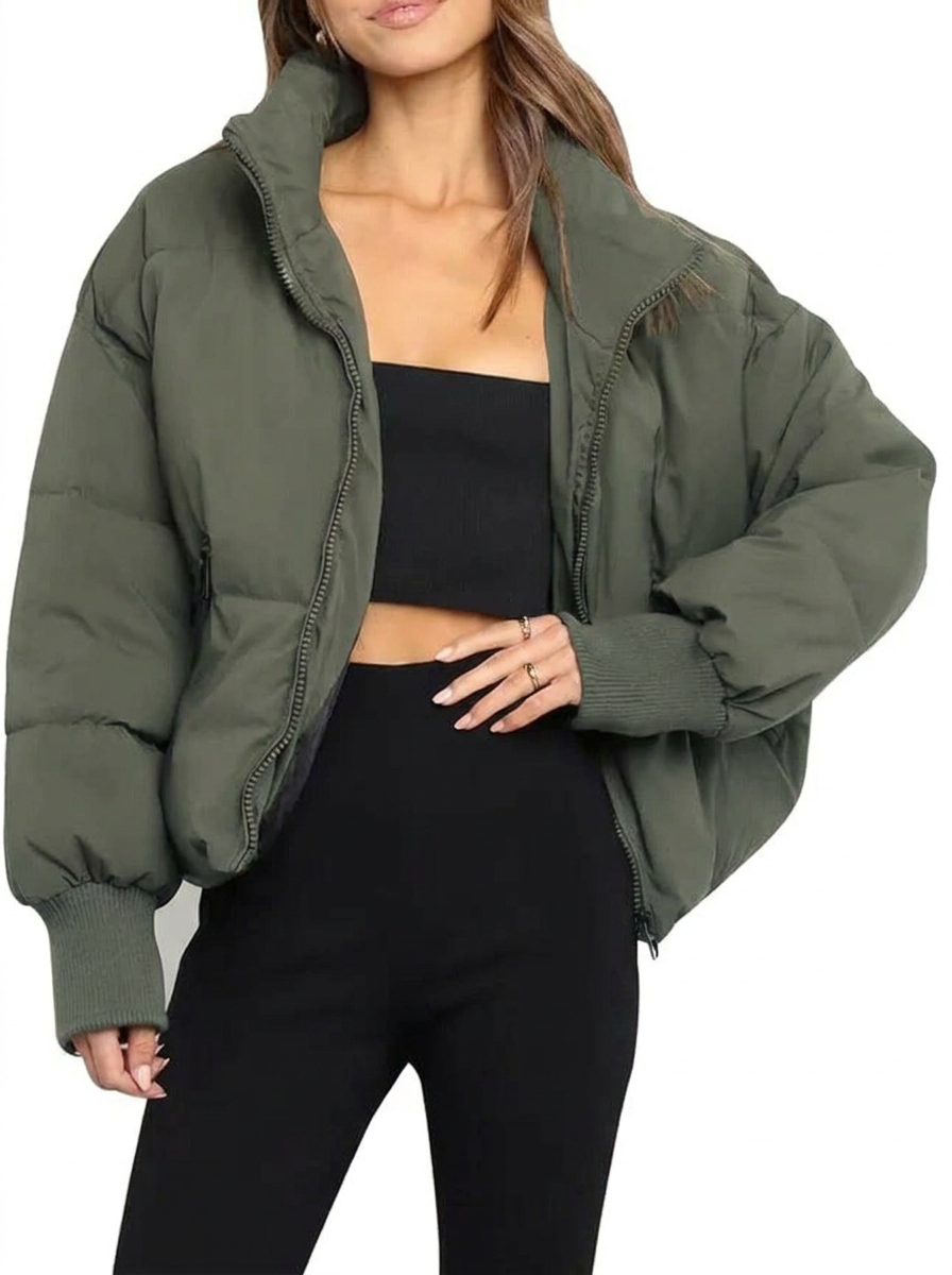 Elodie | Gesteppte Steppjacke Damen Kurz mit Reißverschluss