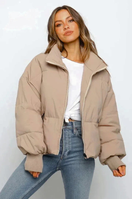 Elodie | Gesteppte Steppjacke Damen Kurz mit Reißverschluss